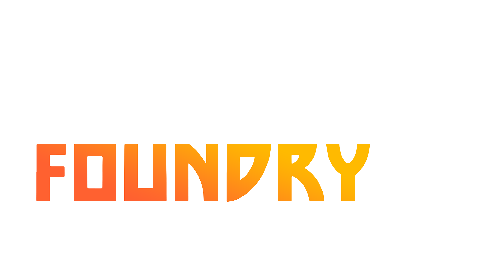 Foundry Logo White